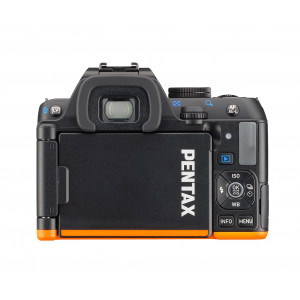 Pentax K-S2 Spiegelreflexkamera (20 Megapixel, 7,6 cm (3 Zoll) LCD-Display, Full-HD-Video, Wi-Fi, GPS, NFC, HDMI, USB 2.0) Kit inkl. 18-135mm WR-Objektiv schwarz/orange-22