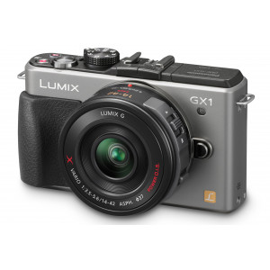 Panasonic Lumix DMC-GX1XVEGS Systemkamera (16 Megapixel, 7,6 cm (3 Zoll) Display, Live View) inkl. Lumix G X Vario PZ 14-42mm silber-21