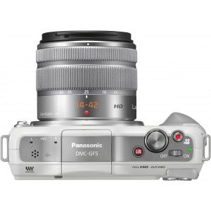 Panasonic DMC-GF5KAEGW Lumix Systemkamera (12 Megapixel, 7,5 cm (3 Zoll) LCD, Touchscreen, Full-HD, AVCHD) inkl. H-FS1442AE-K Lumix Vario Objektiv weiß-22