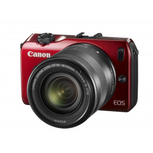 Canon EOS M kompakte Systemkamera (18 Megapixel, 7,6 cm (3 Zoll) Display, Full HD, Touch-Display) Kit inkl. EF-M 18-55mm 1:3,5-5,6 IS STM und Speedlite 90EX rot-22