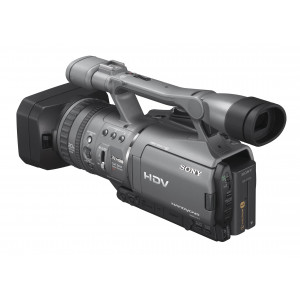 Sony HDR-FX 7 (HDV 1080i, 20-fach opt. Zoom, 8,9 cm (3,5 Zoll) Clear Photo LCD plus Monitor), anthrazit-22