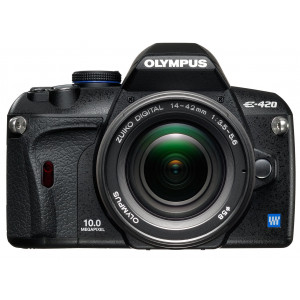 Olympus E-420 SLR-Digitalkamera (10 Megapixel, LifeView) Kit inkl. 17.5-45mm Objektiv-22