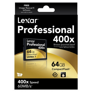 Lexar Thin Box Compact Flash 64GB Speicherkarte (400x Professional UDMA7)-22