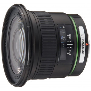 PENTAX wide angle lens DA14mm F2.8ED (IF) DA14F2.8ED For K-mount APS-C-22