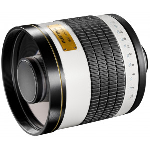 Walimex Pro 800mm 1:8,0 CSC Spiegelobjektiv (Filtergewinde 35mm) für Fuji X Objektivbajonett weiß-22