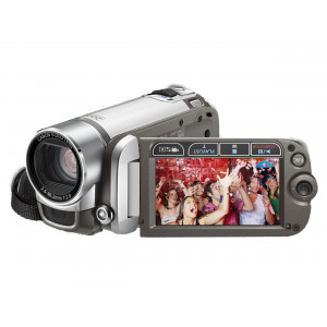 Canon LEGRIA FS200 SD-Camcorder (SDHC/SD/MMC-Card, 37-fach opt. Zoom, 6,9 cm (2,7 Zoll) Display) titansilber-22
