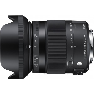 Sigma 18-200mm F3,5-6,3 DC Makro HSM Objektiv (Filtergewinde 62mm) für Sony Objektivbajonett-22