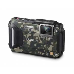Panasonic LUMIX DMC-FT5EG9-Z Outdoor Kamera (3 Zoll LCD-Display, LEICA Weitwinkel Objektiv mit 4,6x opt. Zoom, wasserdicht bis 13 m, GPS, WiFi) camouflage-22