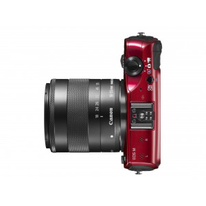 Canon EOS M kompakte Systemkamera (18 Megapixel, 7,6 cm (3 Zoll) Display, Full HD, Touch-Display) Kit inkl. EF-M 18-55mm 1:3,5-5,6 IS STM und Speedlite 90EX rot-22