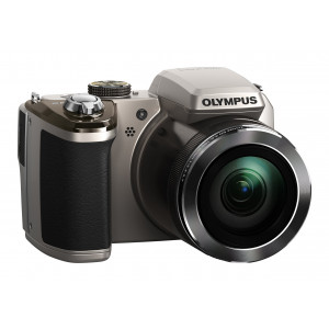 Olympus SP-820 Digitalkamera (14 Megapixel, 40-fach opt. Zoom, 7,6 cm (3 Zoll) LCD-Display) inkl. Batterien silber-22