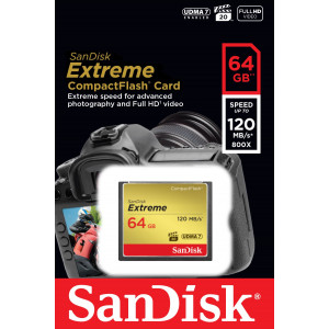 SanDisk Extreme 64GB CompactFlash UDMA7 Speicherkarte bis zu 120MB/s lesen-22