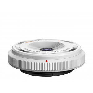 Olympus Body Cap Objektiv 9mm 1:8.0 fisheye weiß-22