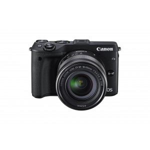 Canon EOS M3 Systemkamera (24 Megapixel APS-C CMOS-Sensor, WiFi, NFC, Full-HD) Kit inkl. EF-M 18-55 mm IS STM Objektiv und Premium-Zubehör-Kit (Kamera-Jacket, Leder-Trageriemen und 16 GB SD-Karte) schwarz-22