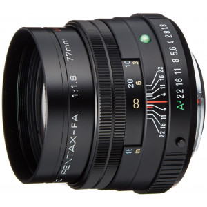 PENTAX telephoto lens FA77mm F1.8 Limited black FA77F1.8B-22