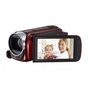 Canon Legria HF R46 Full-HD Camcorder (3,2 Megapixel, 32-fach opt. Zoom, 7,5 cm (3 Zoll) Touchscreen, 8GB Flash Speicher, bildstabilisiert, USB) rot-22