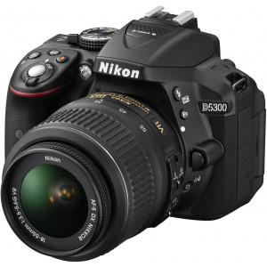 Nikon D5300 SLR-Digitalkamera (24,2 Megapixel, 8,1 cm (3,2 Zoll) LCD-Display, Full HD, HDMI, WiFi, GPS, AF-System mit 39 Messfeldern) Kit inkl. AF-S DX 18-55 VR Objektiv schwarz-22