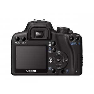Canon EOS 1000D SLR-Digitalkamera (10 Megapixel, Live-View) Kit inkl. EF-S 18-55mm IS-22
