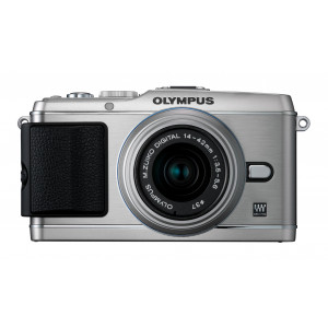 Olympus PEN E-P3 Systemkamera (12 Megapixel, 7,6 cm (3 Zoll) Display, Bildstabilisator, Full-HD Video) Kit silber inkl. 14-42mm Objektiv silber-22