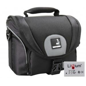 EOS Bundle Tasche für CANON EOS 550D 600D 650D 700D +Qualitäts Ersatzakku LP-E8 Fototasche-22