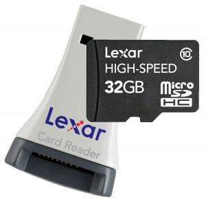 Lexar MicroSDHC CL10 32GB Speicherkarte inkl. MicroSDHC-USB-Adapter-22