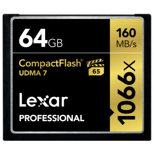 Lexar Professional 64GB 1066x Speed 160MB/s CompactFlash Speicherkarte-22