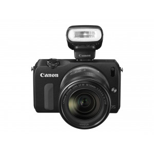 Canon EOS M Systemkamera (18 Megapixel, 7,6 cm (3 Zoll) Display, Full HD, Touch-Display) Kit inkl. EF-M 18-55mm 1:3,5-5,6 IS STM Objektiv und Speedlite 90EX schwarz-22