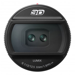 Panasonic H-FT012E LUMIX G 3D-Objektiv F12 / 12,5 mm schwarz-22