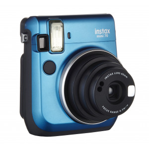 Fujifilm Instax Mini 70 Kamera (inkl. Batterien und Trageschlaufe) Sofortbild blau-22