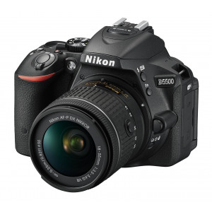 Nikon D5500 SLR-Digitalkamera Kit DX AF-P 18-55 VR schwarz-22