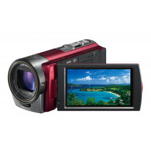 Sony HDR-CX130ER Full HD Camcorder (7,6 cm (3 Zoll) Display, bildstabilisiert, Exmor R Sensor) rot-22