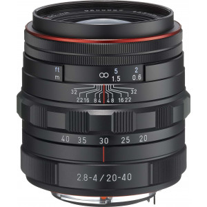 PENTAX Limited lens standard zoom lens HD DA20-40 F2.8-4ED Limited DC BK-22