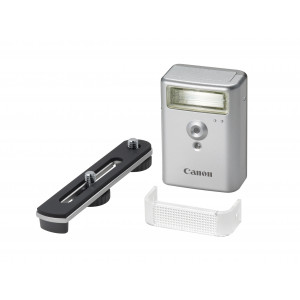 Canon HF-DC2 externes Blitzgerät (für D-SLR Kamera, Slave-Flash, Das Hochleistungsblitzgerät HF-DC2) silber-21