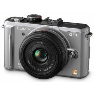 Panasonic Lumix DMC-GF1 Systemkamera (12 Megapixel, 7,6 cm Display, HD-Video, LiveView, Bildstabilisator) inkl. 14-45 mm Objektiv titan-silber-22