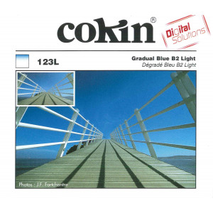 Cokin X123L Verlauffilter 2 light Größe S blau-21