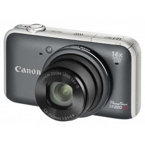 Canon PowerShot SX220 HS Digitalkamera (12 Megapixel, 14-fach opt. Zoom, 7,6 cm (3 Zoll) Display, Full HD, bildstabilisiert) grau-22