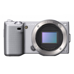 Sony NEX-5KS Systemkamera (14 Megapixel, 7,5 cm (3 Zoll Display), Live View, Full HD Videoaufnahme) Kit silber inkl. 18-55mm Objektiv-22