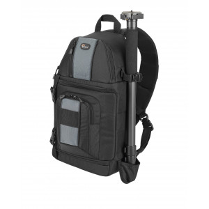 Lowepro SlingShot 202 AW SLR-Kamerarucksack (für SLR mit Standardobjektiv sowie 4 zusätzlichen Objektiven, Blitz) schwarz-22