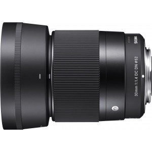 Sigma 30mm F1,4 DC DN Objektiv (Filtergewinde 52mm) für Sony-E Objektivbajonett-22