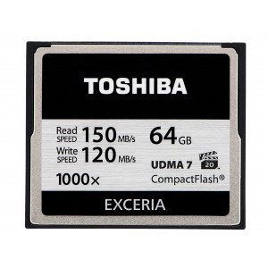 Toshiba Exceria CompactFlash 64GB (bis zu 150MB/s lesen) Speicherkarte schwarz-22