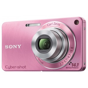 Sony DSC-W350P Digitalkamera (14 Megapixel, 4-fach opt. Zoom, 26 mm Weitwinkelobjektiv, 6,9 cm (2,7 Zoll) Display, bildstabilisiert) pink-22