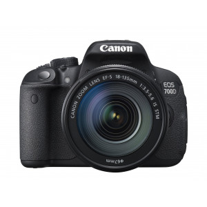 Canon 700D EF-S 18 135 mm IS STM SLR-Digitalkamera (18 Megapixel, Schwarz-22