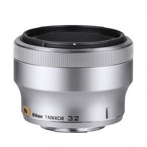 Nikon 1 Nikkor-Objektiv 32mm 1:1,2 (52mm Filtergewinde) silber-22