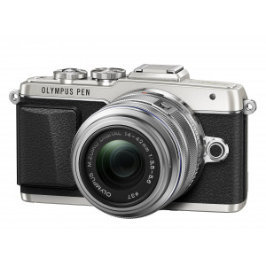 Olympus PEN E-PL7 Kompakte Systemkamera (16 Megapixel, elektrischer Zoom, Full HD, 7,6 cm (3 Zoll) Display, Wifi) inkl. 14-42 mm Objektiv silber/silber-22