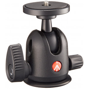 Manfrotto 496 Kugelkopf Compact (420g, max. 6kg Tragekraft, 10cm Arbeitshöhe)-22