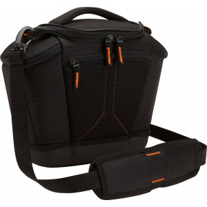 Case Logic SLRC202 SLR Camera Bag M Kameratasche inkl. Hammock System and Hartschalenboden (für Spiegelreflex) schwarz/orange-22
