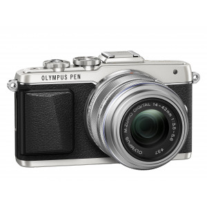 Olympus PEN E-PL7 Kompakte Systemkamera (16 Megapixel, elektrischer Zoom, Full HD, 7,6 cm (3 Zoll) Display, Wifi) inkl. 14-42 mm Objektiv silber/silber-22