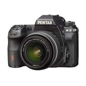 Pentax K-3 SLR-Digitalkamera (24 Megapixel, 8,1 cm (3,2 Zoll) LCD-Display, Live View, Full HD) inkl. DAL18-55 WR kit schwarz-22