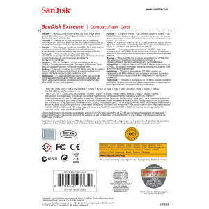 SanDisk Extreme 128GB CompactFlash UDMA7 Speicherkarte bis zu 120MB/s lesen-22