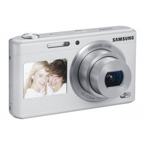 Samsung DV180F Smart-Digitalkamera (16,2 Megapixel, 5-fach opt. Zoom, 6,9 cm (2,7 Zoll) LCD-Display, bildstabilisiert, DualView, WiFi) weiß-22