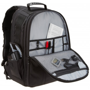 AmazonBasics Rucksack für DSLRs / Laptops (graues Innenfutter)-22